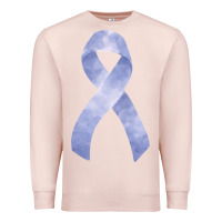 Pale Pink stomach cancer ribbon fa element Premium Sweatshirt - FaDigitalArtStudio