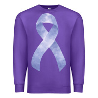 Purple stomach cancer ribbon fa element Premium Sweatshirt - FaDigitalArtStudio