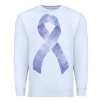White stomach cancer ribbon fa element Premium Sweatshirt - FaDigitalArtStudio