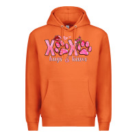 Carrot xoxo hugs and kisses paws Premium Hoodie - NancyCooperArtShop