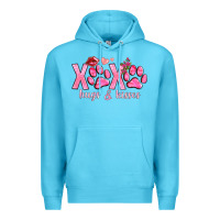 Xoxo Hugs And Kisses Paws Premium Hoodie | Teevron