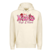 Tofu xoxo hugs and kisses paws Premium Hoodie - NancyCooperArtShop