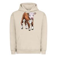 Pigment French Oak hereford calf Urban Hoodie - LillyAllenDesigns
