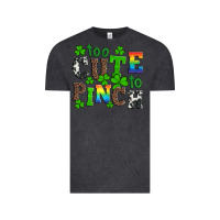 Vintage Black st patricks too cute to pinch Vintage Tee - Artiststas