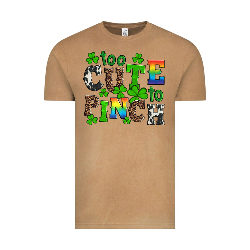 St Patricks Too Cute To Pinch Vintage Tee by Artiststas | Teevron