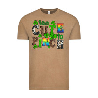 Vintage Coffee st patricks too cute to pinch Vintage Tee - Artiststas