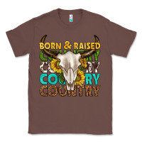 Chestnut born and raised country western Classic Tee - texasbilliewilder