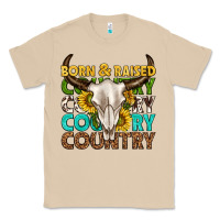 Mushroom born and raised country western Classic Tee - texasbilliewilder