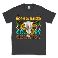 Smoke born and raised country western Classic Tee - texasbilliewilder