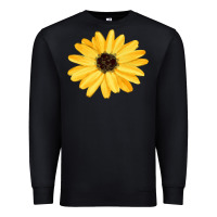 Black sunflower Premium Sweatshirt - FaDigitalArtStudio