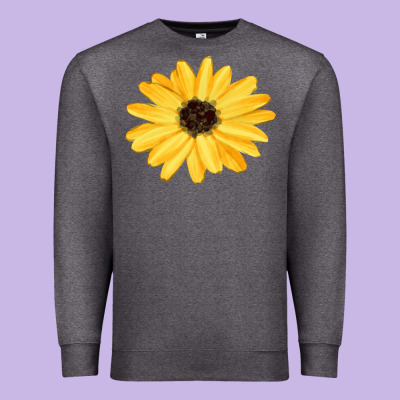 Sunflower Premium Sweatshirt Designed By Fadigitalartstudio
