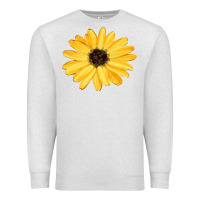 Oatmeal Heather sunflower Premium Sweatshirt - FaDigitalArtStudio