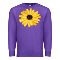 Purple sunflower Premium Sweatshirt - FaDigitalArtStudio