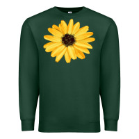 Sports Green sunflower Premium Sweatshirt - FaDigitalArtStudio