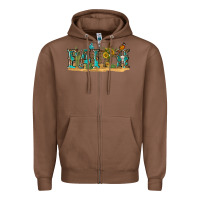 Chestnut western faith Zipper Hoodie - texasbilliewilder