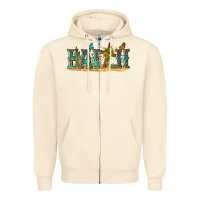 Sandshell western faith Zipper Hoodie - texasbilliewilder