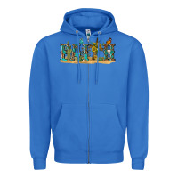 True Royal western faith Zipper Hoodie - texasbilliewilder