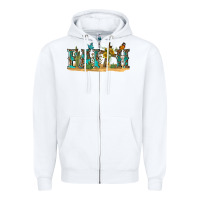 White western faith Zipper Hoodie - texasbilliewilder