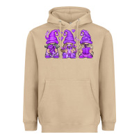 Mushroom Domestic Violence Warrior Gnomes Heavyweight Hoodie - texasbilliewilder