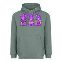Sage Domestic Violence Warrior Gnomes Heavyweight Hoodie - texasbilliewilder