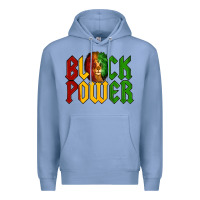 Colony Blue Juneteenth Lion King Black Power Premium Hoodie - LillyAllenDesigns