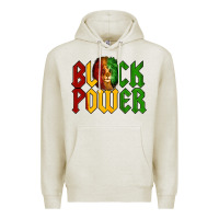 Oatmeal Heather Juneteenth Lion King Black Power Premium Hoodie - LillyAllenDesigns