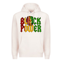 Pale Pink Juneteenth Lion King Black Power Premium Hoodie - LillyAllenDesigns
