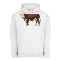 Pigment Lunar Rock hereford bull Urban Hoodie - LillyAllenDesigns