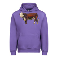 Hereford Bull Urban Hoodie | Teevron