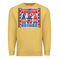 Antique Gold all american gnomes Premium Sweatshirt - HRA Design Shop