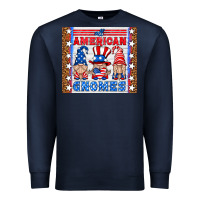 Navy all american gnomes Premium Sweatshirt - HRA Design Shop