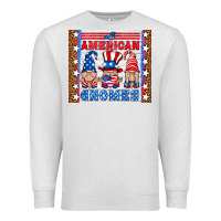 Oatmeal Heather all american gnomes Premium Sweatshirt - HRA Design Shop