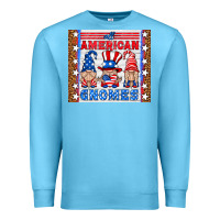 Ocean Blue all american gnomes Premium Sweatshirt - HRA Design Shop