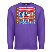 Purple all american gnomes Premium Sweatshirt - HRA Design Shop