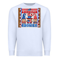 White all american gnomes Premium Sweatshirt - HRA Design Shop