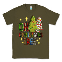 Army Green Oh Christmas tree Christmas cake Classic Tee - RanaPortraitStore