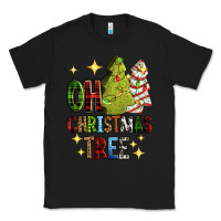 Black Oh Christmas tree Christmas cake Classic Tee - RanaPortraitStore