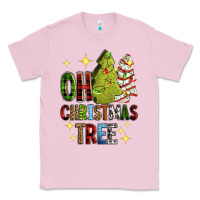 Bubblegum Pink Oh Christmas tree Christmas cake Classic Tee - RanaPortraitStore