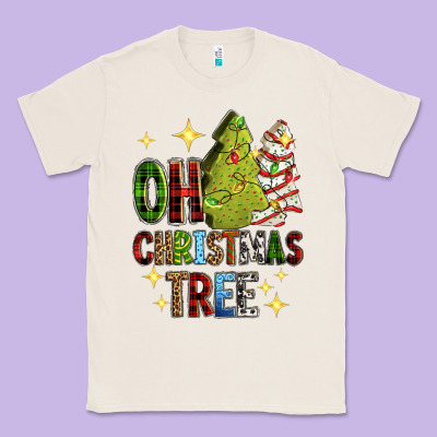 Oh Christmas Tree Christmas Cake Classic Tee Designed By Ranaportraitstore