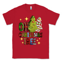 Red Oh Christmas tree Christmas cake Classic Tee - RanaPortraitStore