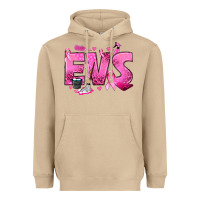 Environmental Services Breast Cancer Heavyweight Hoodie | Teevron