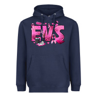 Navy Environmental Services Breast Cancer Heavyweight Hoodie - texasbilliewilder