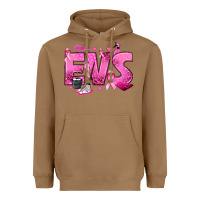 Toasted Coconut Environmental Services Breast Cancer Heavyweight Hoodie - texasbilliewilder