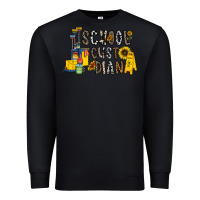 Black school cust dian Premium Sweatshirt - CowhideDigitalArt