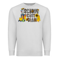 Dove Grey school cust dian Premium Sweatshirt - CowhideDigitalArt