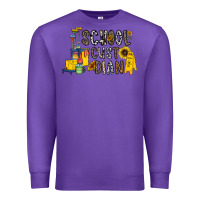 Purple school cust dian Premium Sweatshirt - CowhideDigitalArt