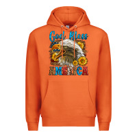 Carrot God Bless America Premium Hoodie - LillyAllenDesigns