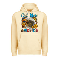 Pina Colada God Bless America Premium Hoodie - LillyAllenDesigns