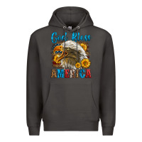 Smoke God Bless America Premium Hoodie - LillyAllenDesigns