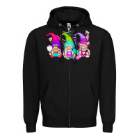 Black hair styles gnomes Zipper Hoodie - Zillion Design Studio
